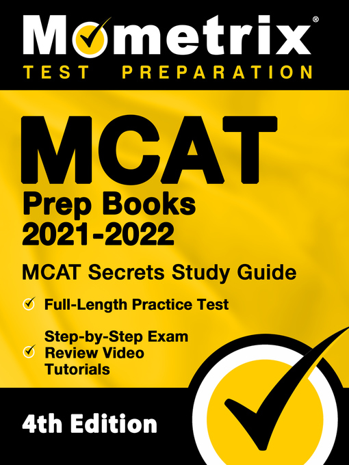 Title details for MCAT Prep Books 2021-2022 by Mometrix - Wait list